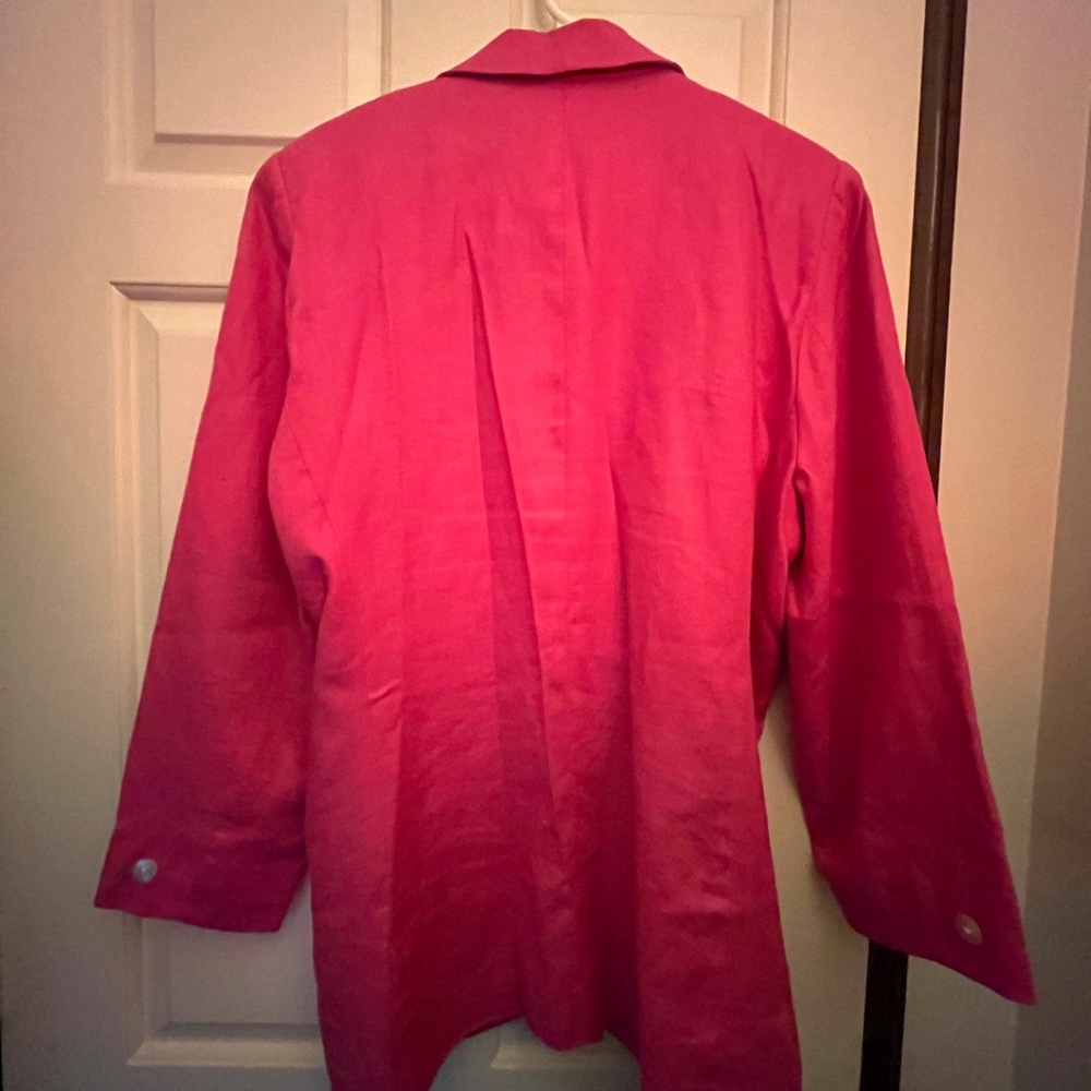 Pink Talbots Blazer - Picture 2 of 4